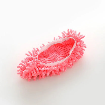 Chenille Dust Mop Slippers Home Floor Cleaning Mopping Shoes Water Uptake Foot Socks Mop Caps Multifunction Cleaning Shoes New